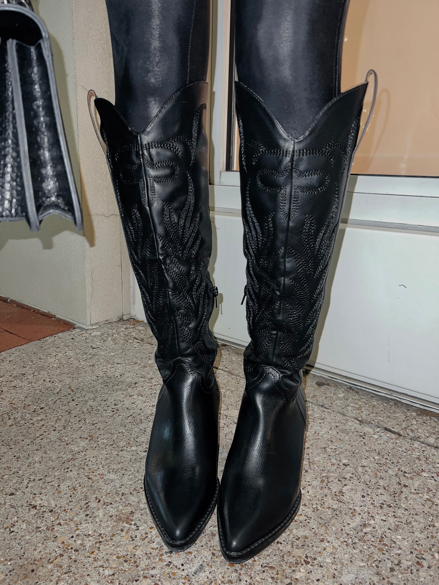Black Western Cowgirl Boots