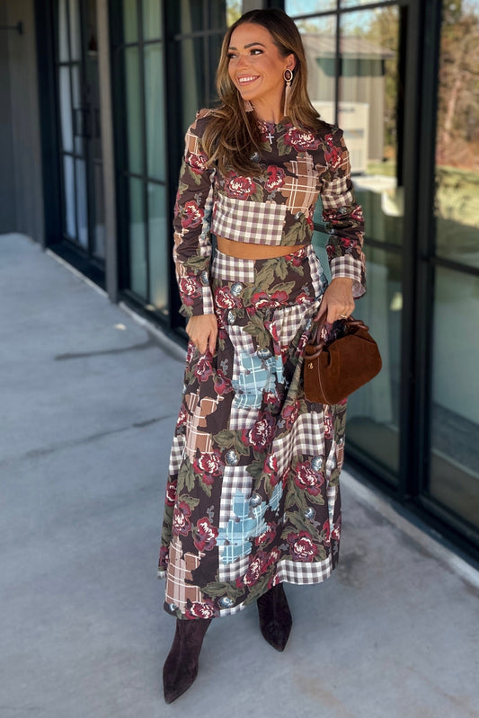 Colby Harvest Patchwork Top