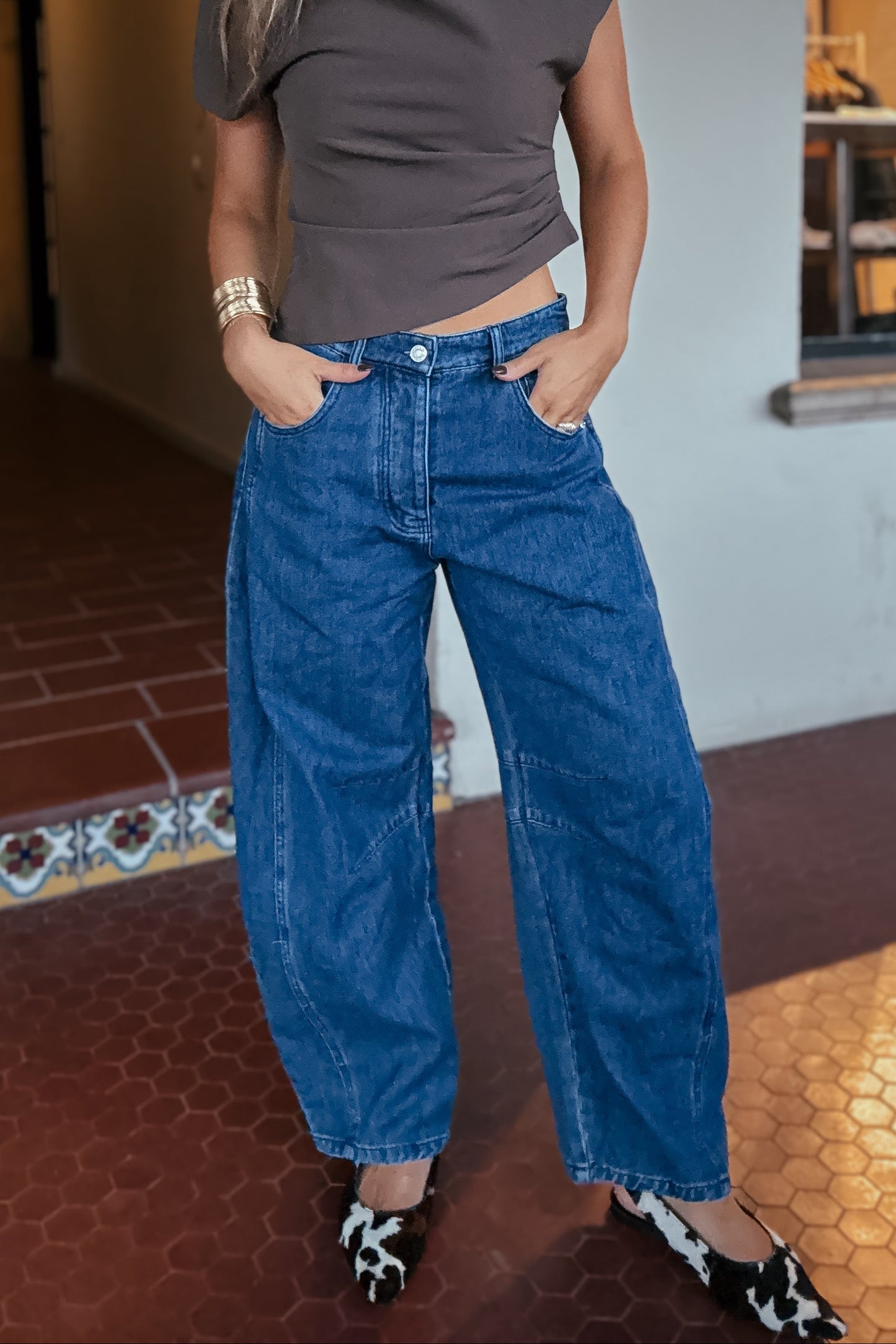 Smith Denin Barrel Jeans