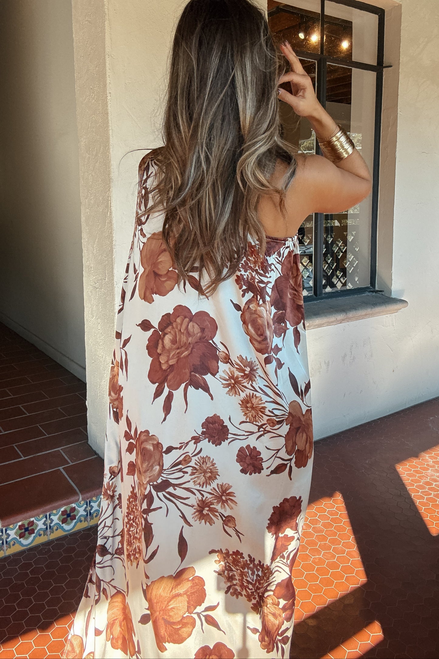 Georgia One-Shoulder Maxi Dress