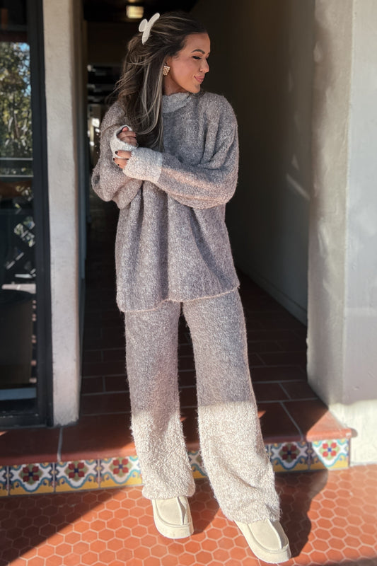 Harlow Oversized Sweater Pant Set