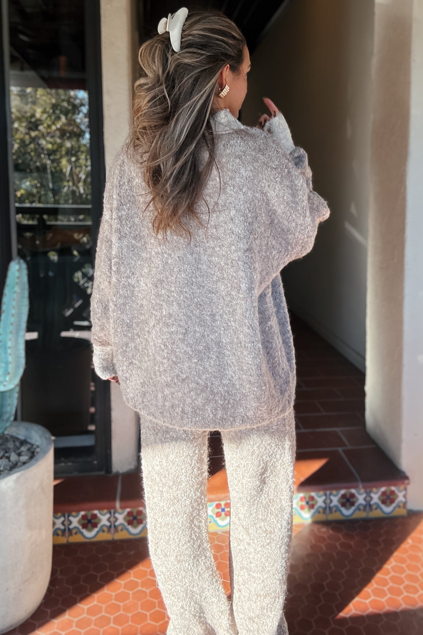 Harlow Oversized Sweater Pant Set