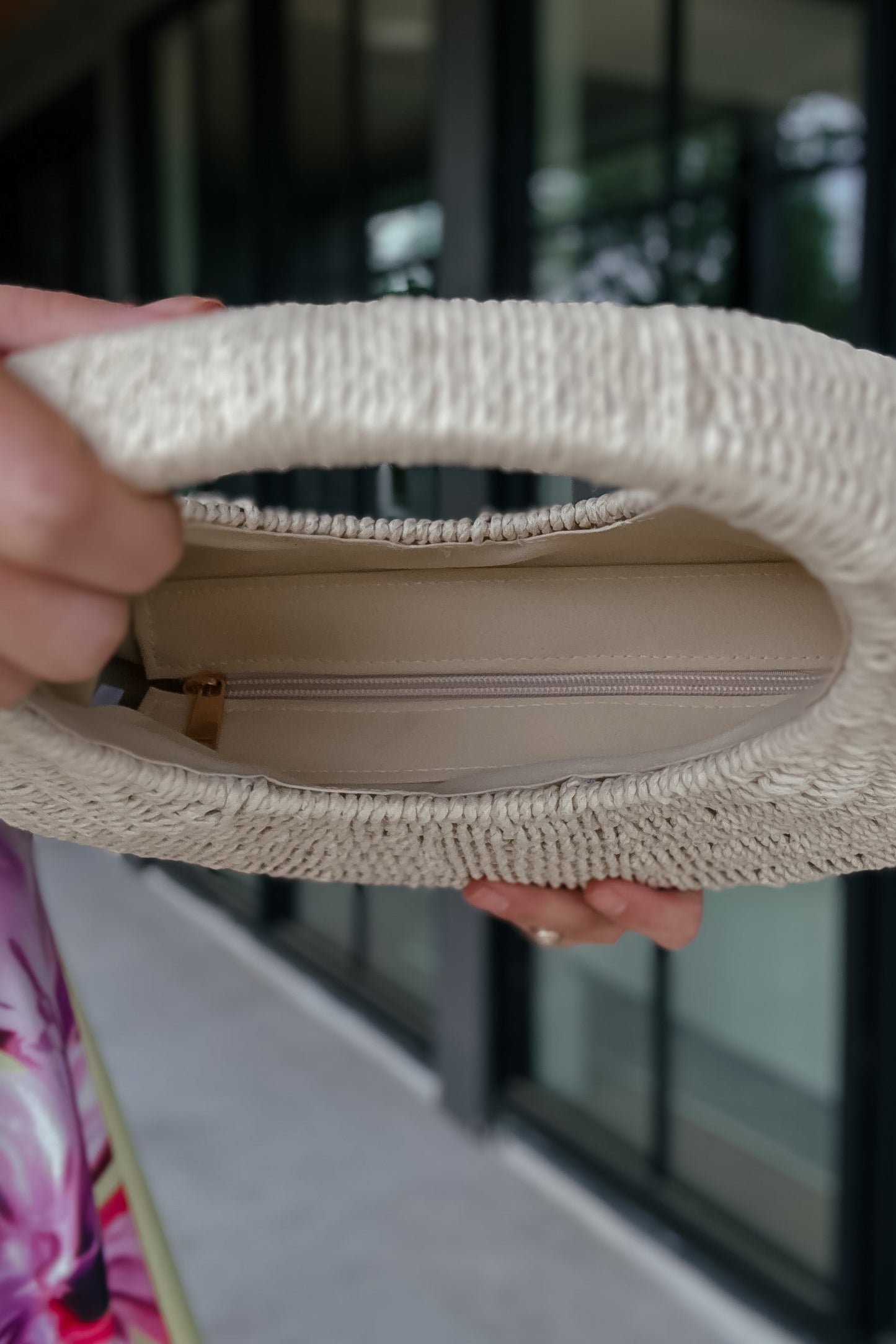 Maris Raffia Purse