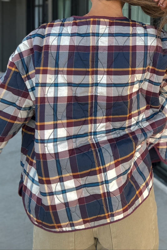 Maxwell Plaid Jacket