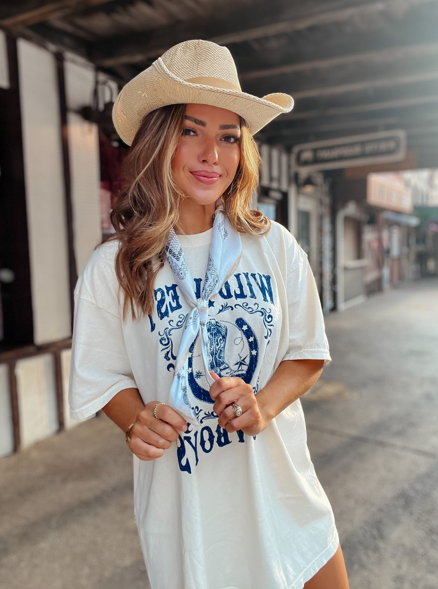 Long Live Cowgirls Oversized Tee