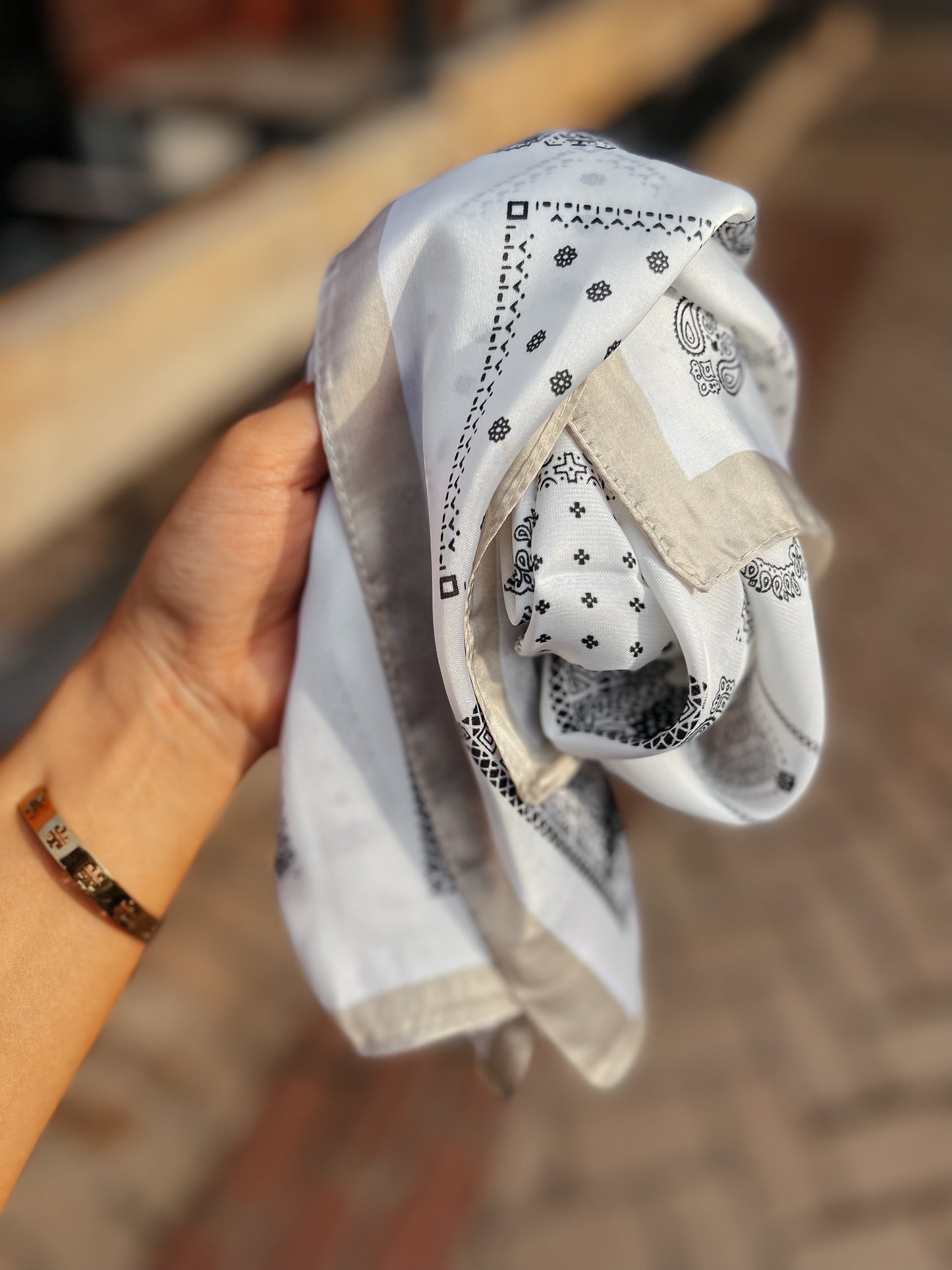 All My Ex's Live in Texas Satin Bandana