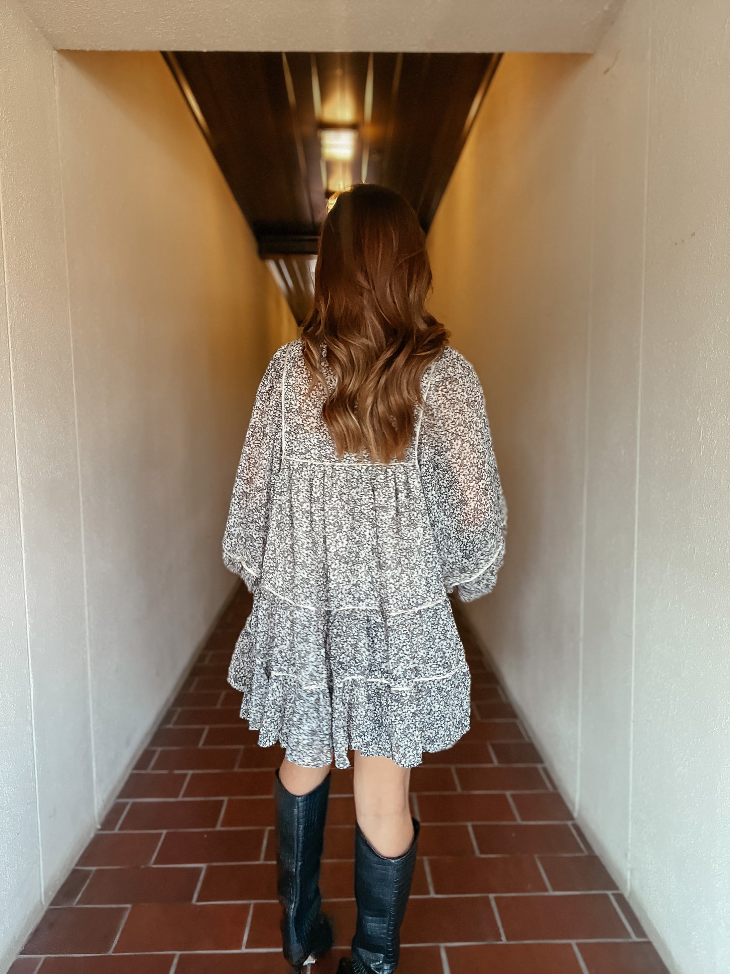 Amber Floral Boho Dress