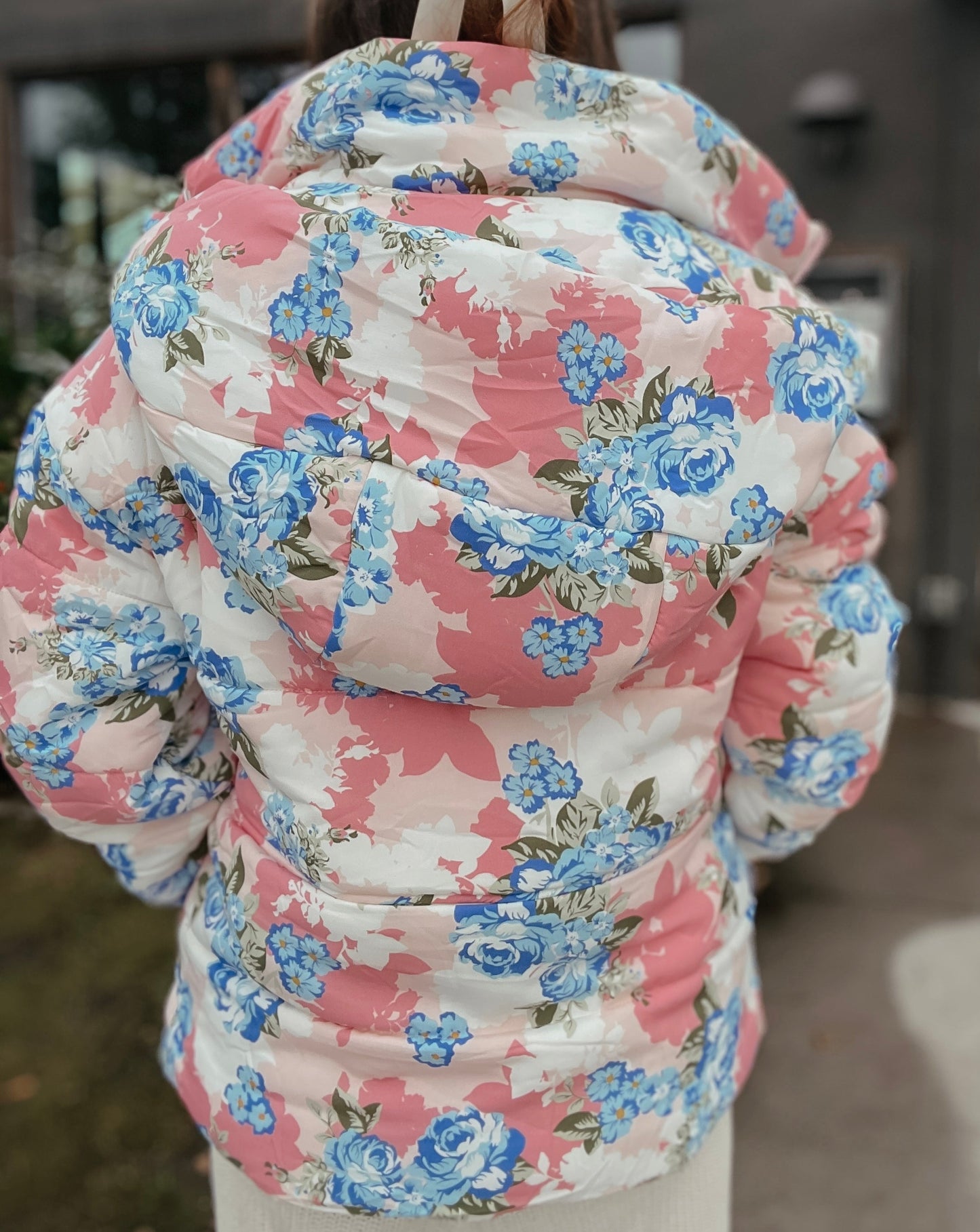 Bradley Floral Printed Puffer Jacket