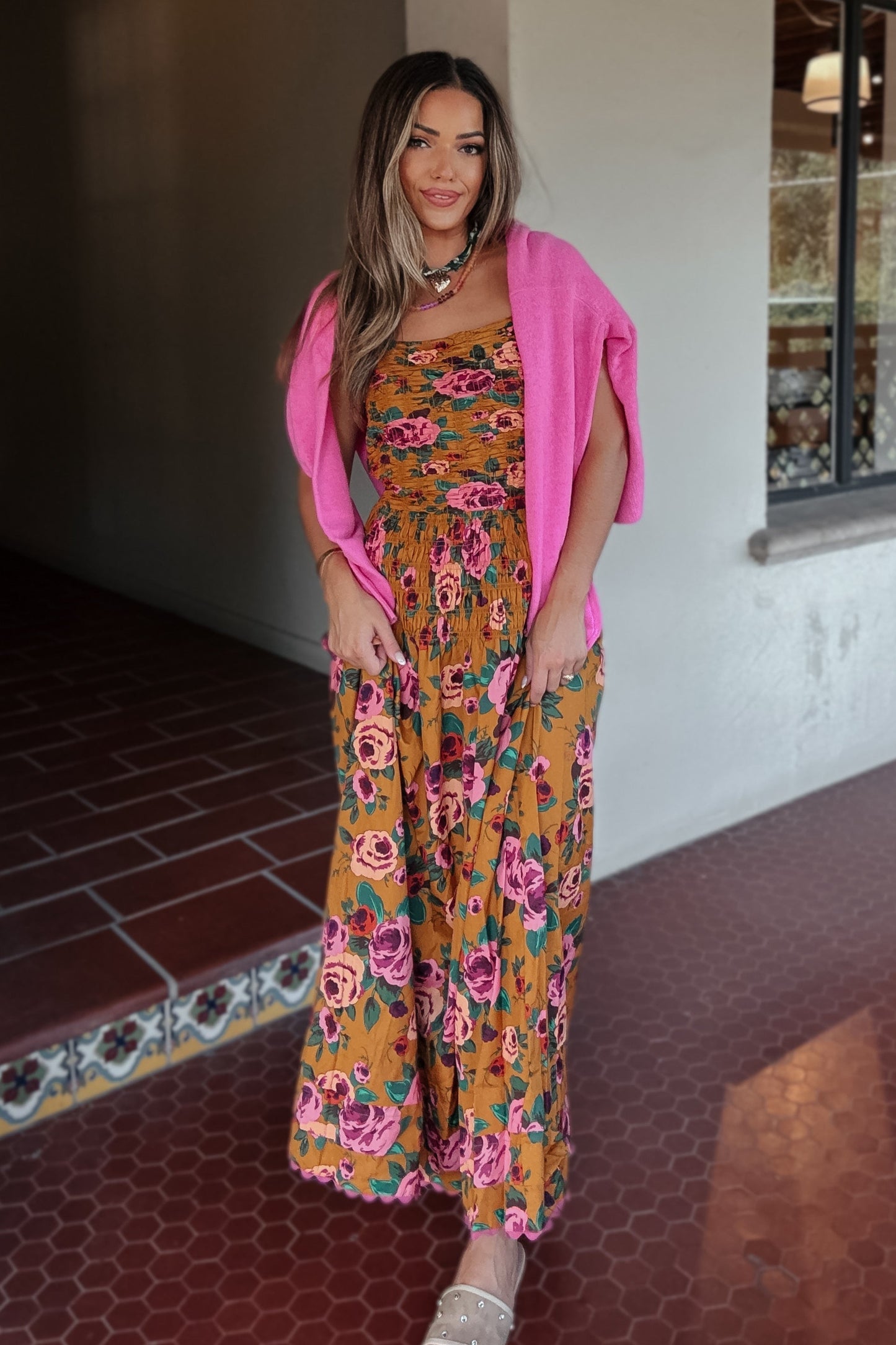 Marlowe Floral Boho Maxi Dress