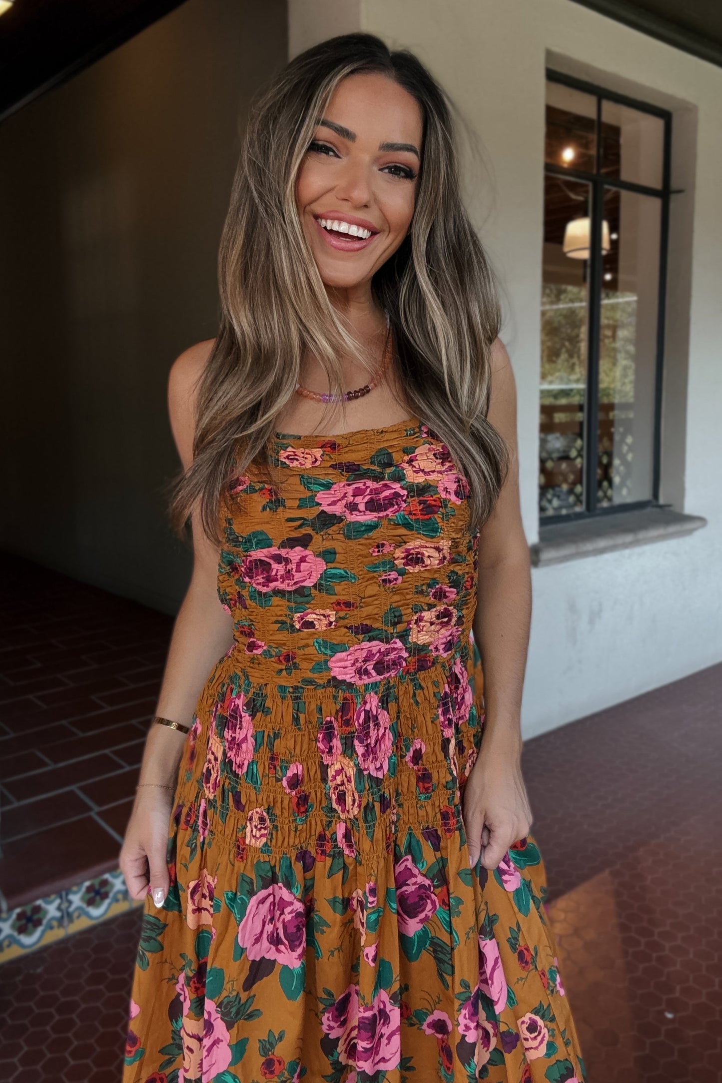 Marlowe Floral Boho Maxi Dress