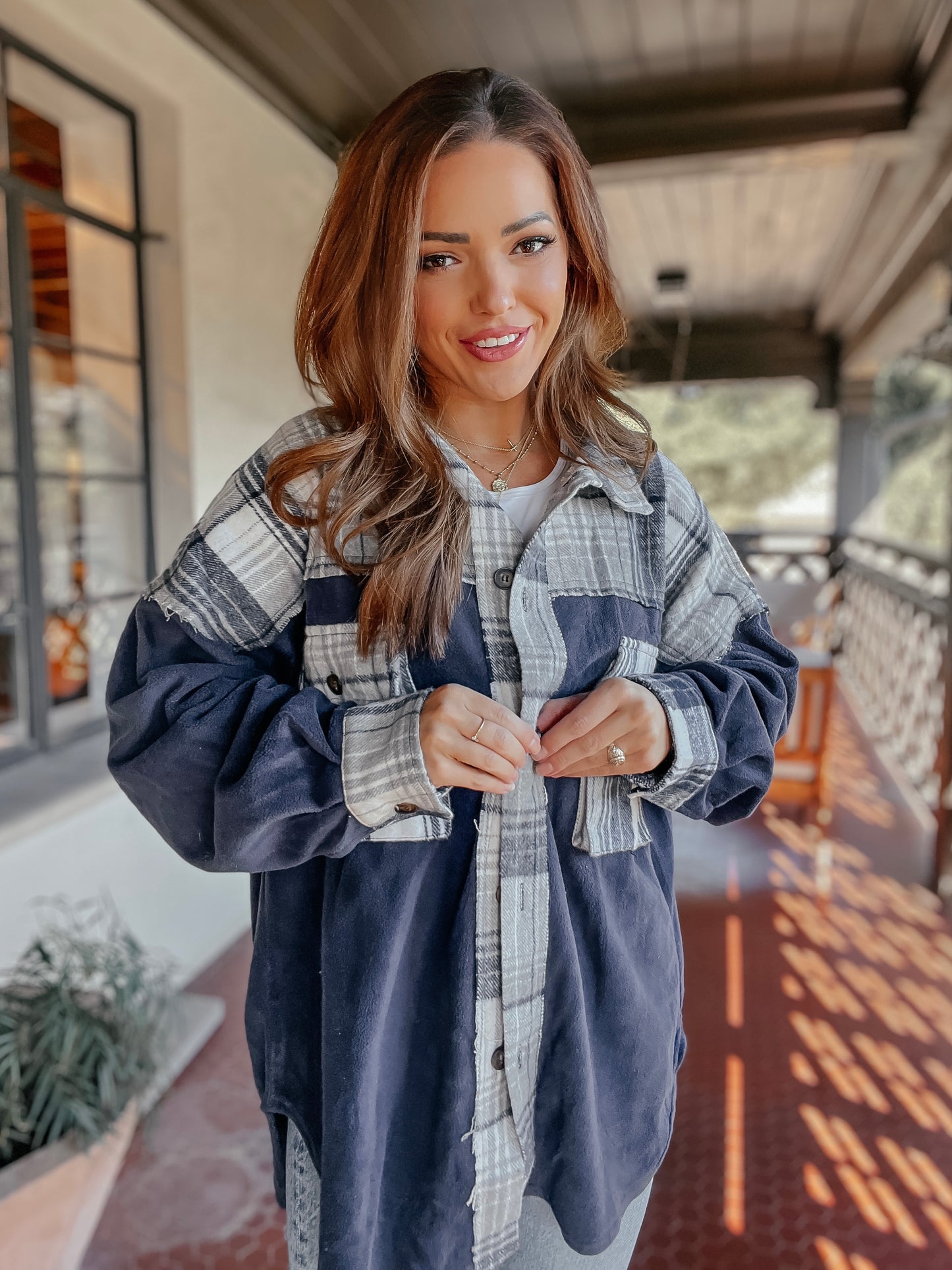 Surely Sweet Plaid Shacket