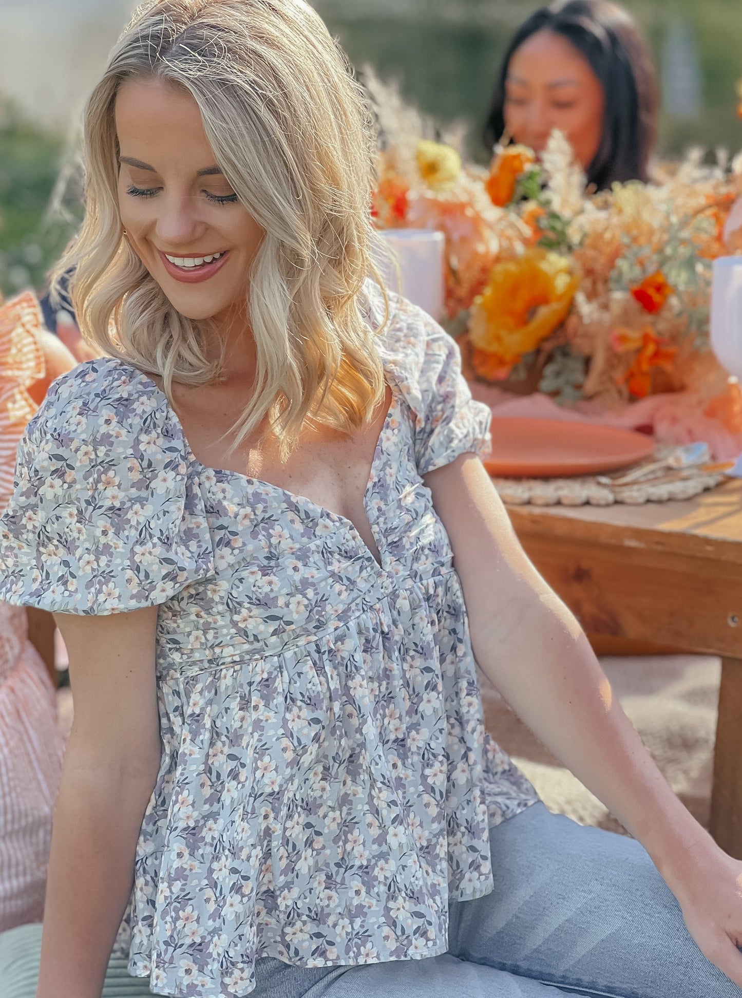 My She's Fine Floral Top