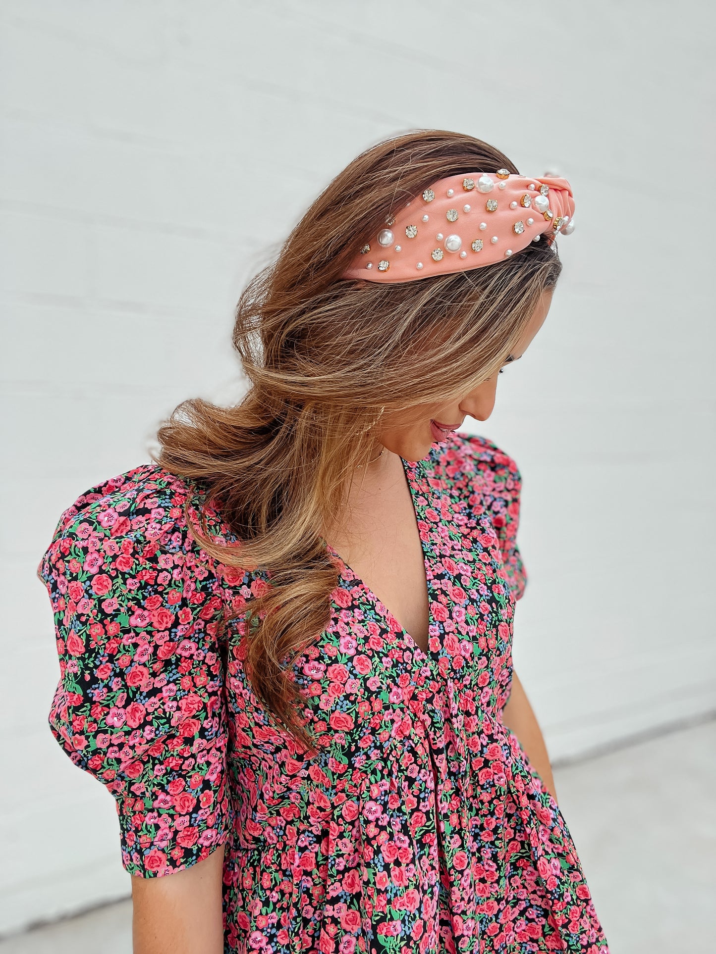 Parker Puff Sleeve Floral Dress