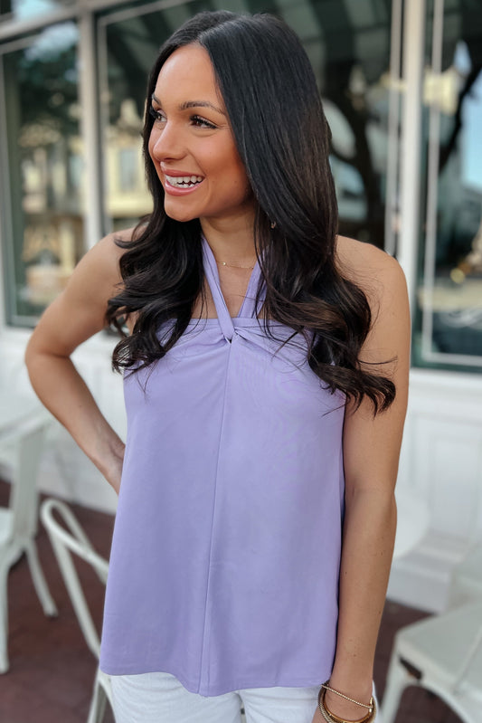 Lola Lavendar Halter Top
