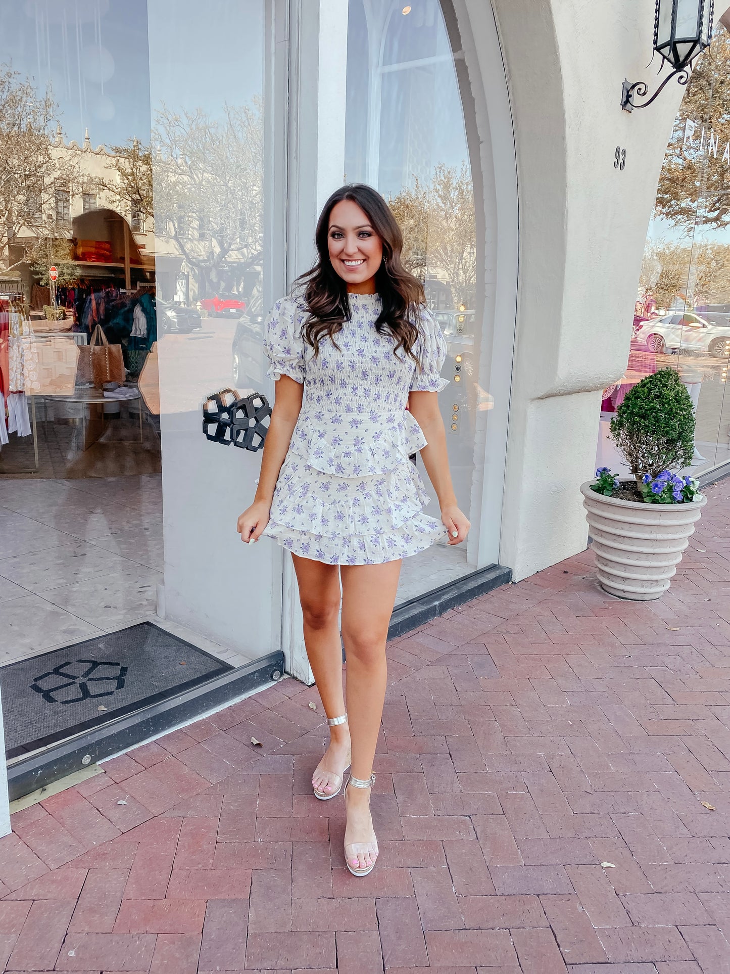 Raelynn Tiered Smock Dress