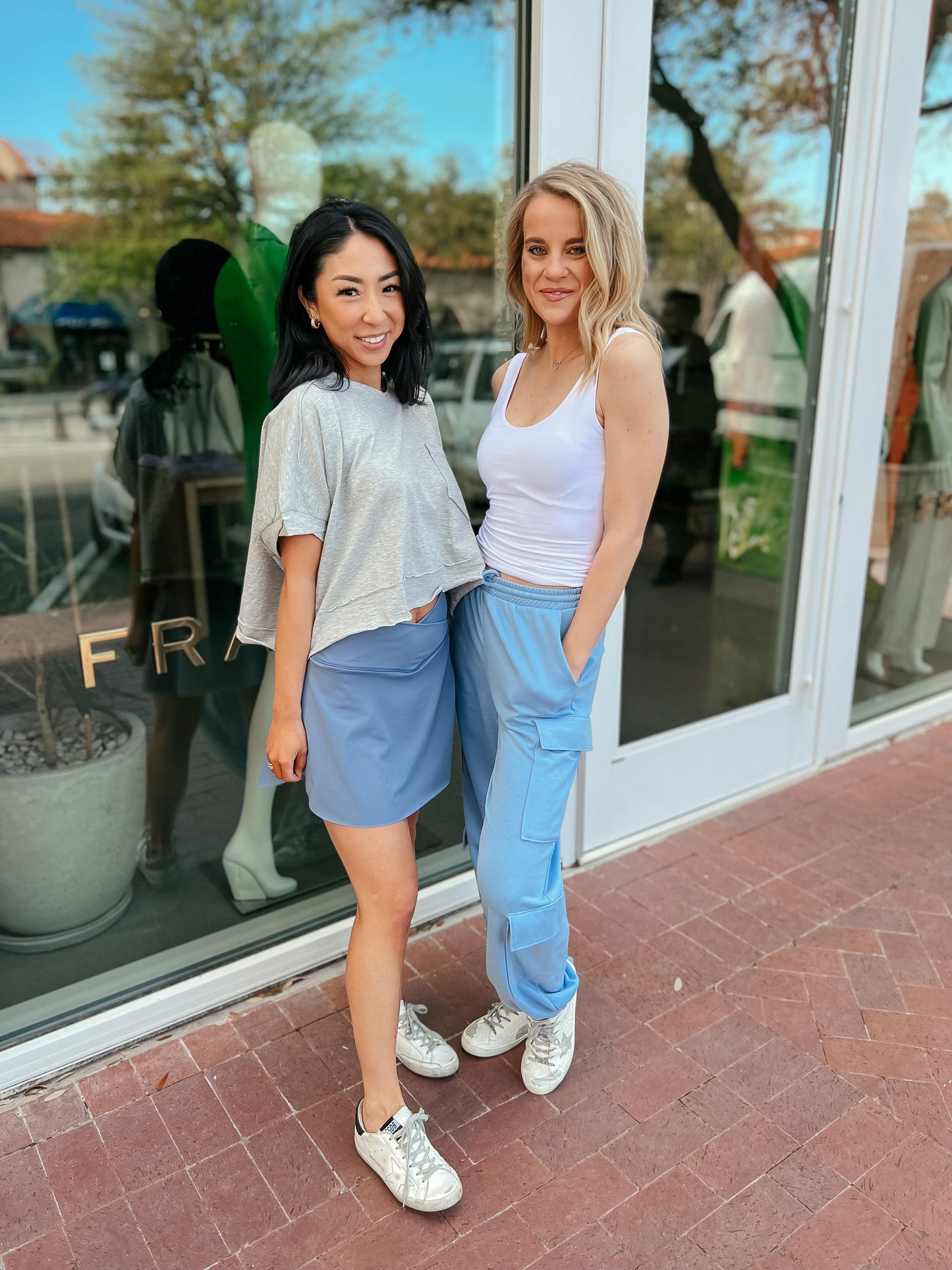 Katy Grey Pocketed Tee