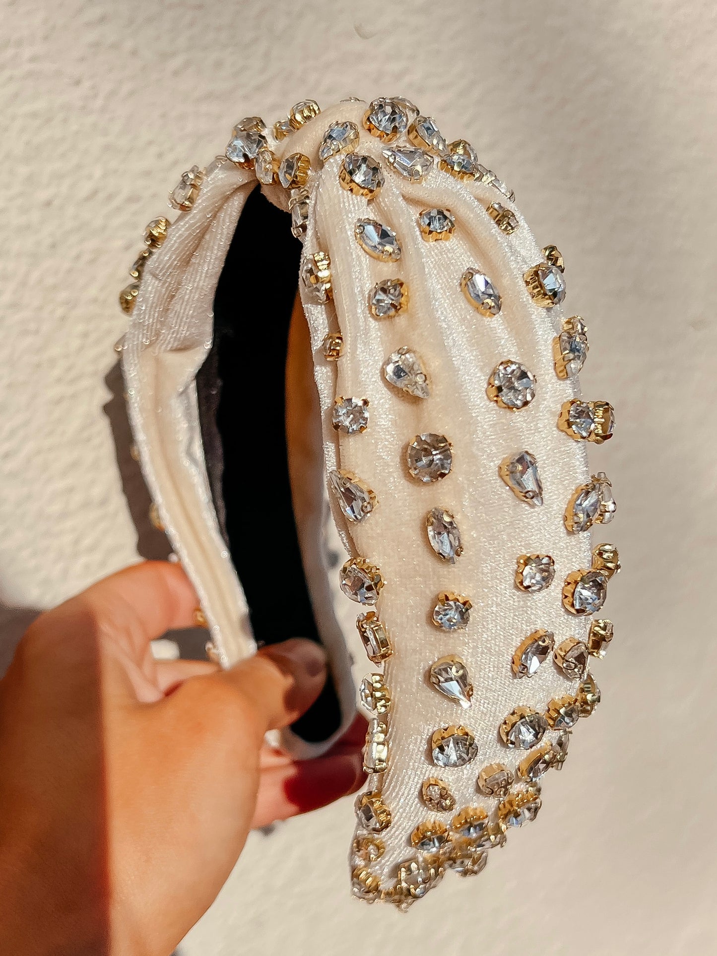 No Rules with Jewels Velvet Headbands