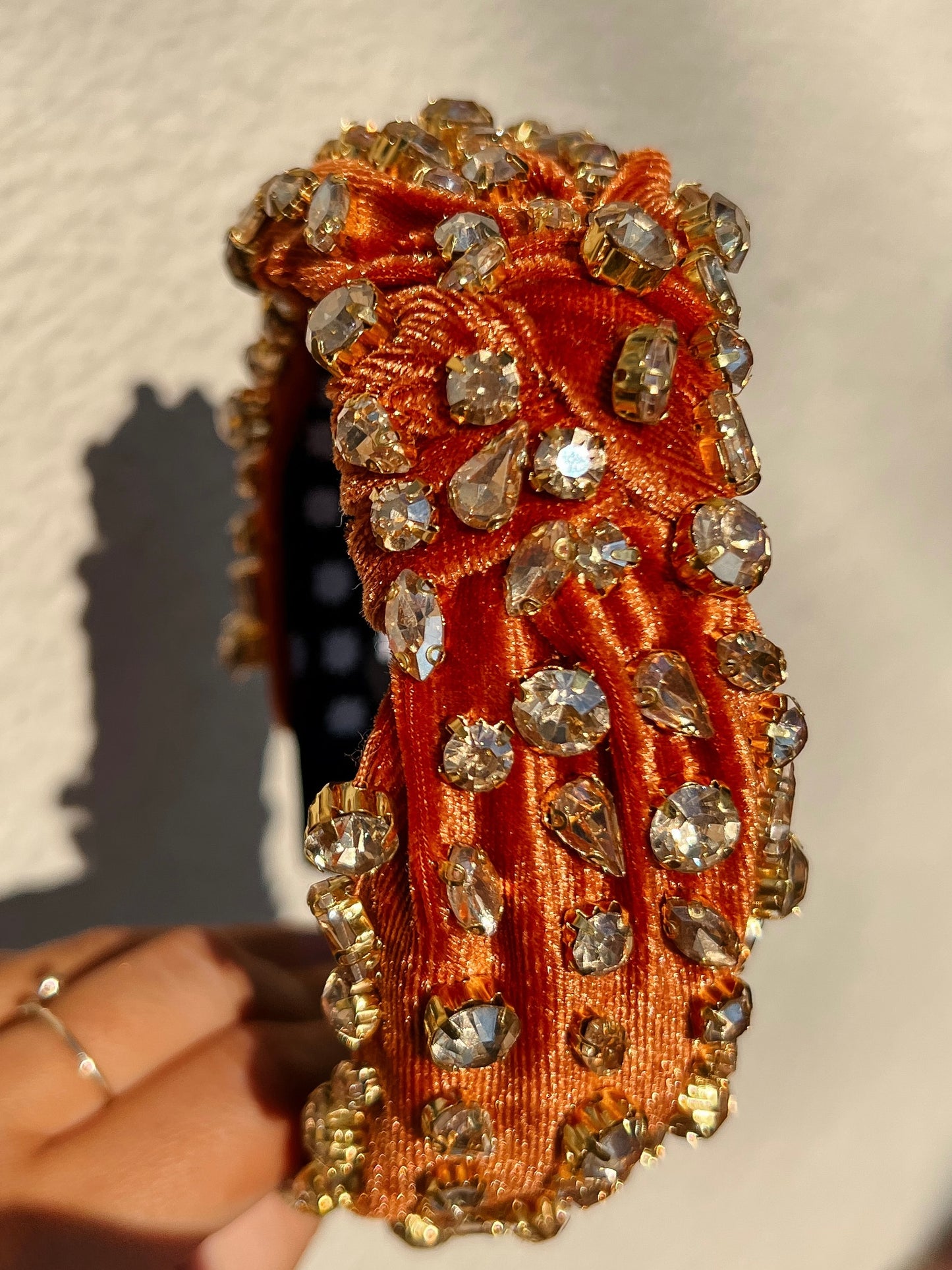 No Rules with Jewels Velvet Headbands