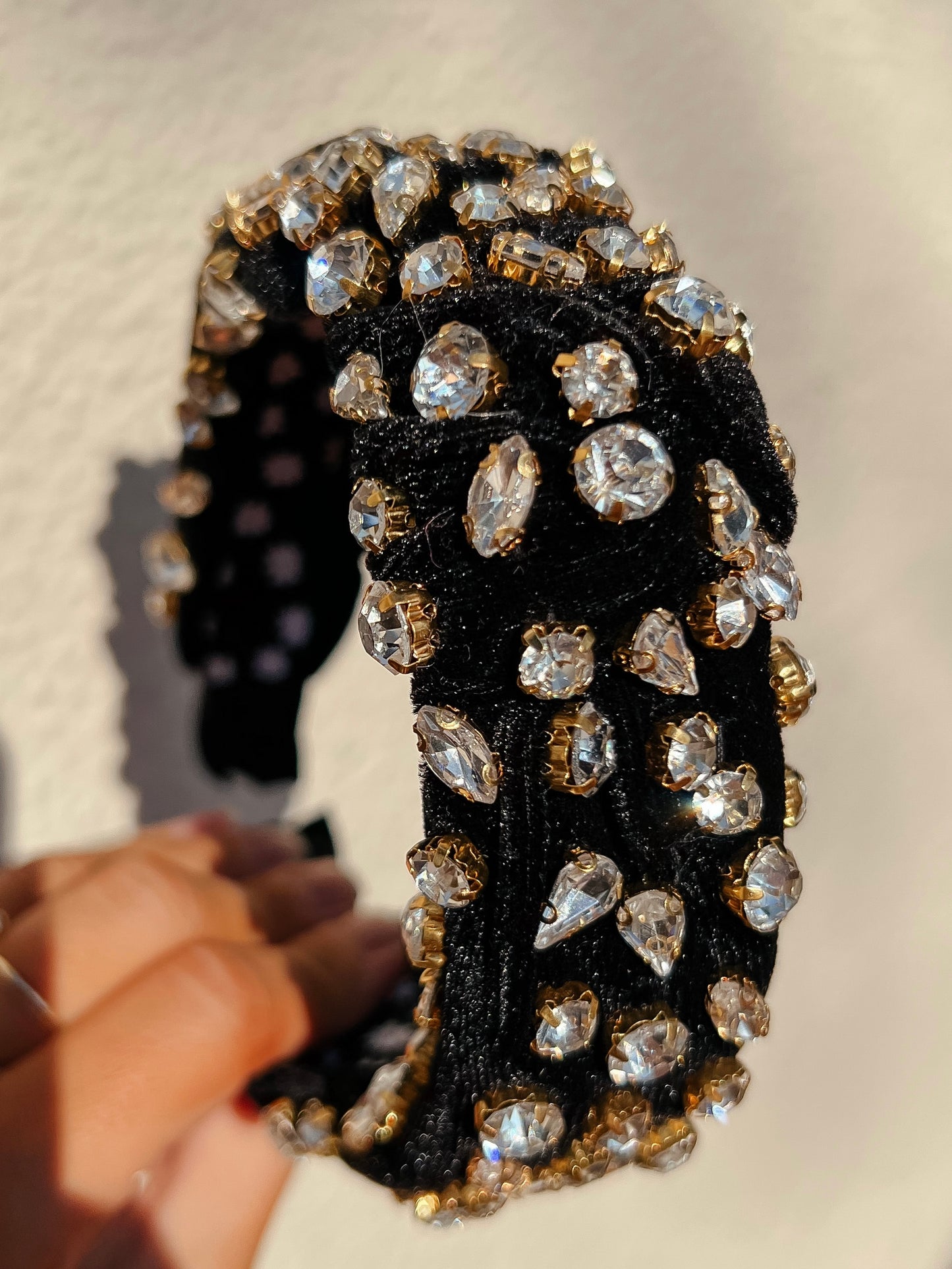 No Rules with Jewels Velvet Headbands