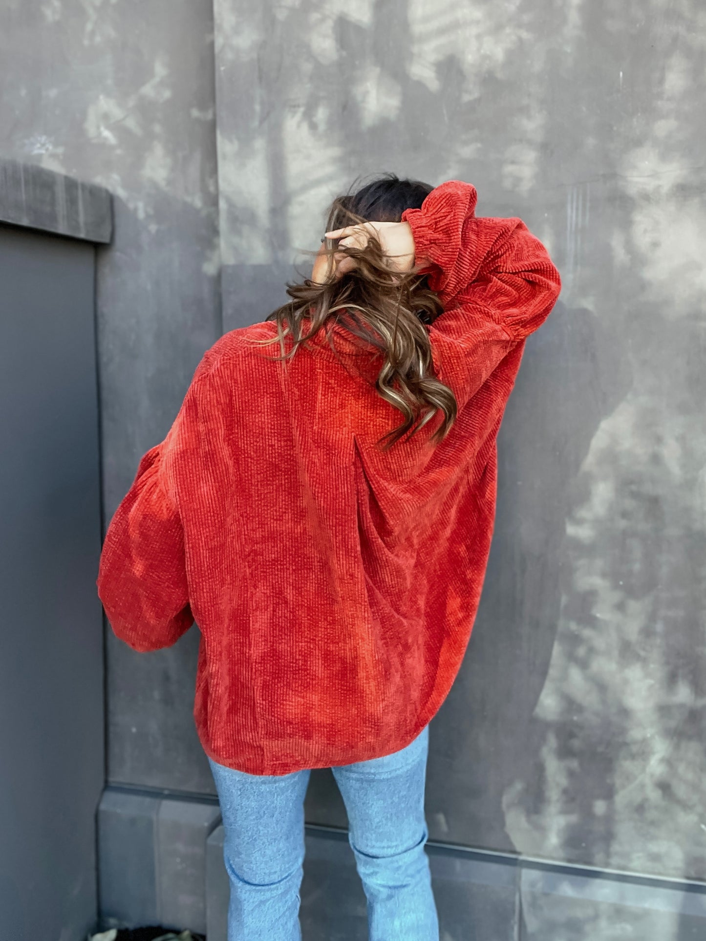 Casual in Corduroy Shacket