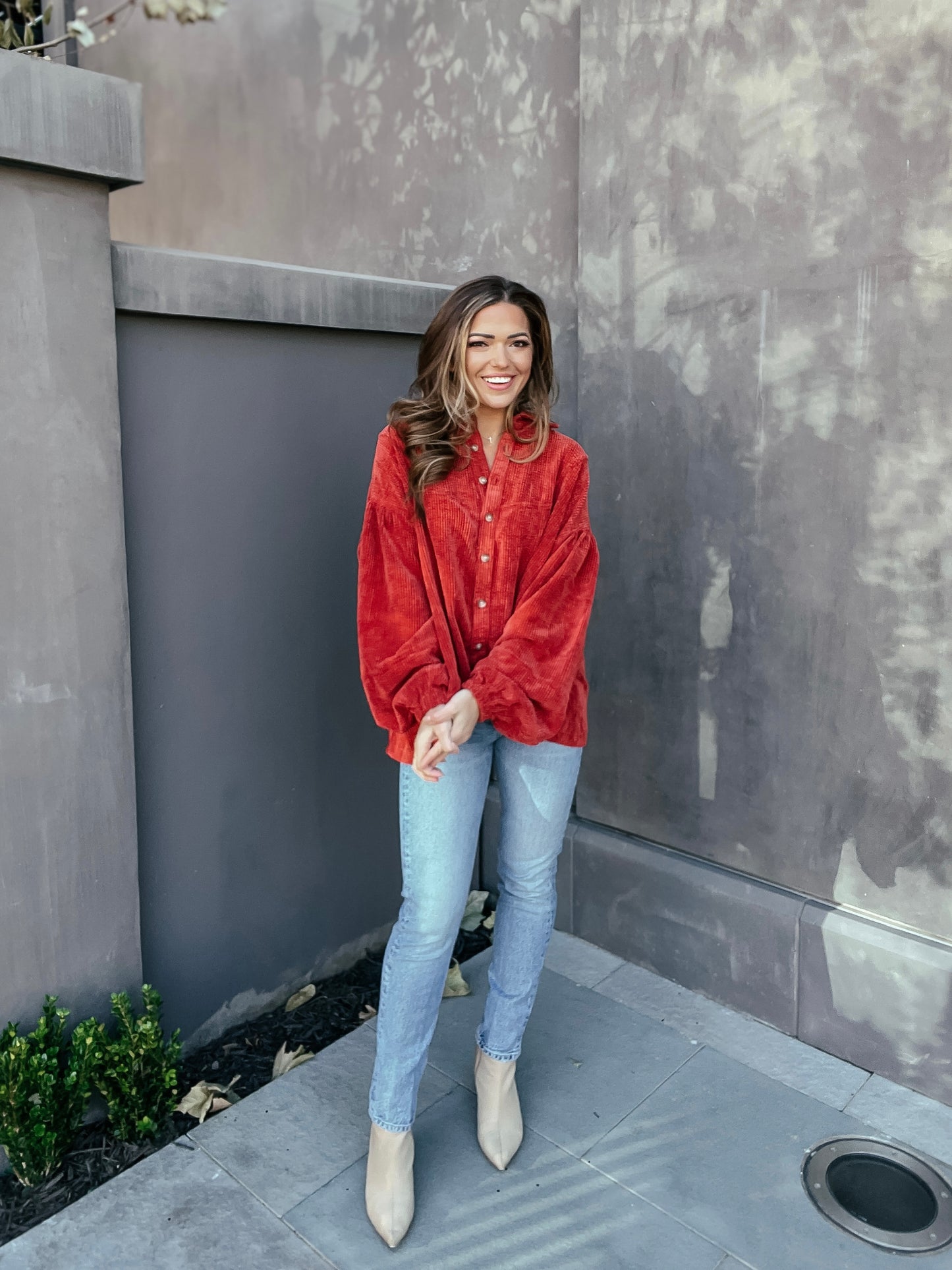 Casual in Corduroy Shacket