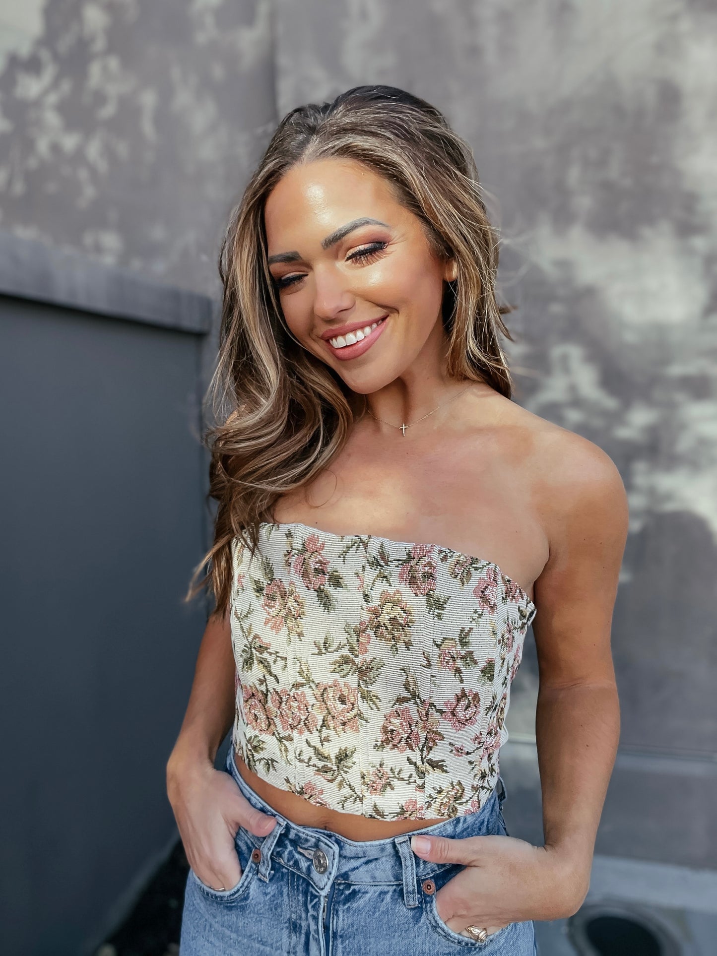 Maelys Floral Corset