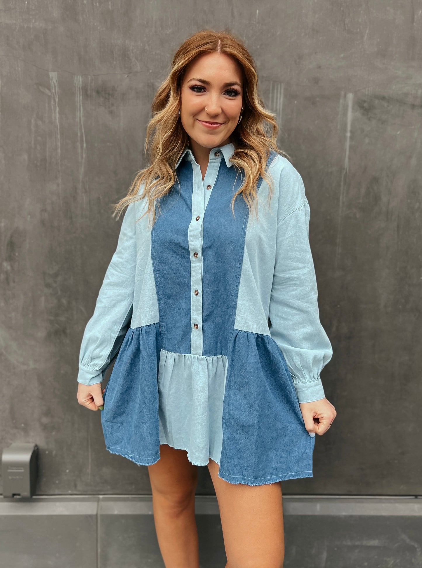 Darling in Denim Dress