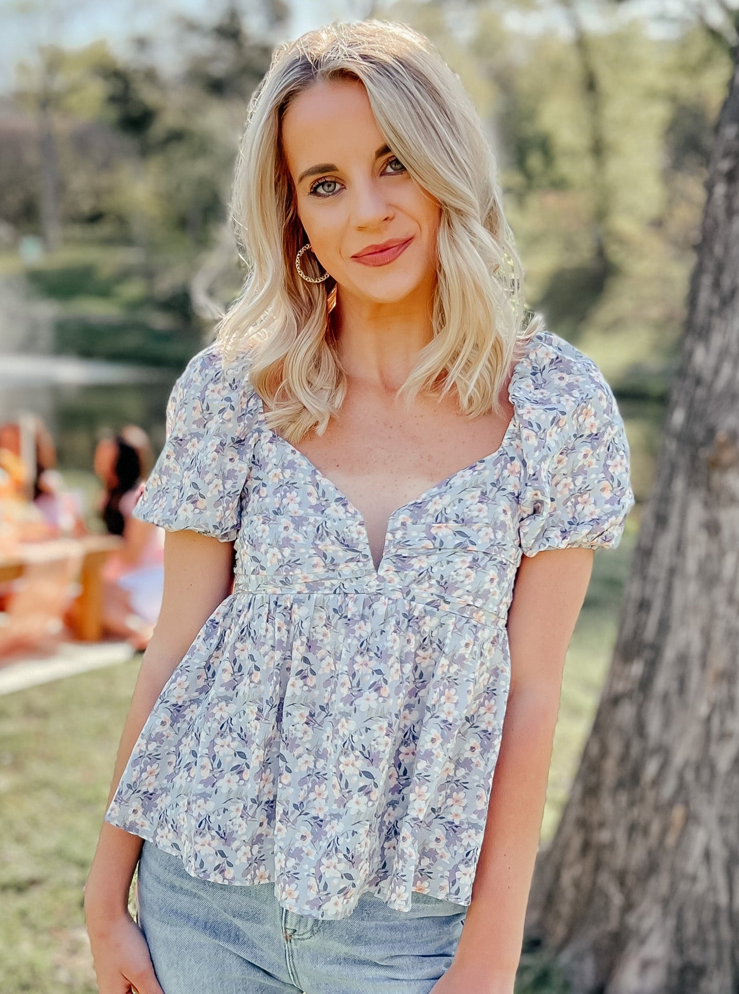 My She's Fine Floral Top