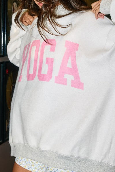 Pilates/Yoga Reversible Mockneck