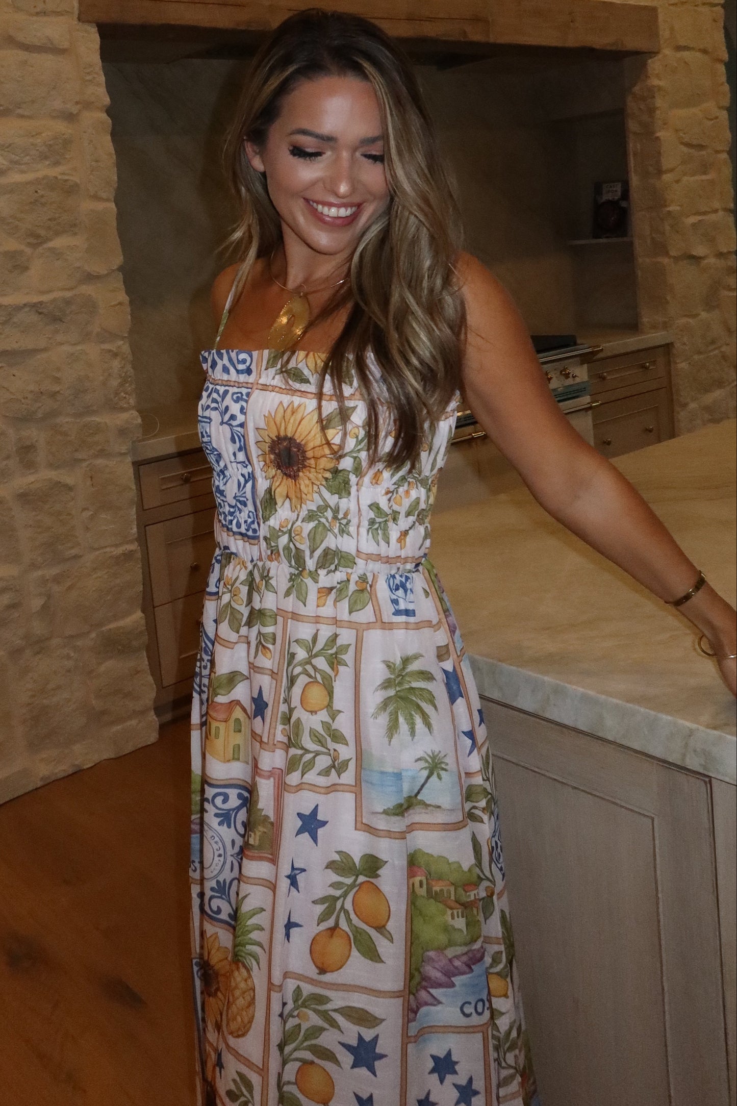 Tamara Italian Maxi Sundress