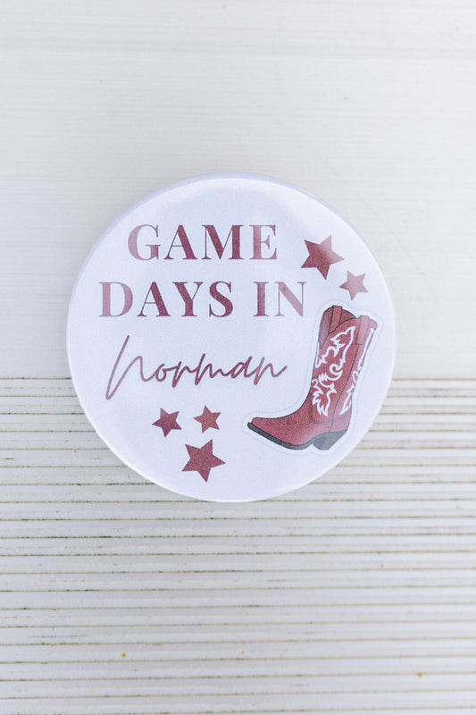 Norman OU Gameday Pin