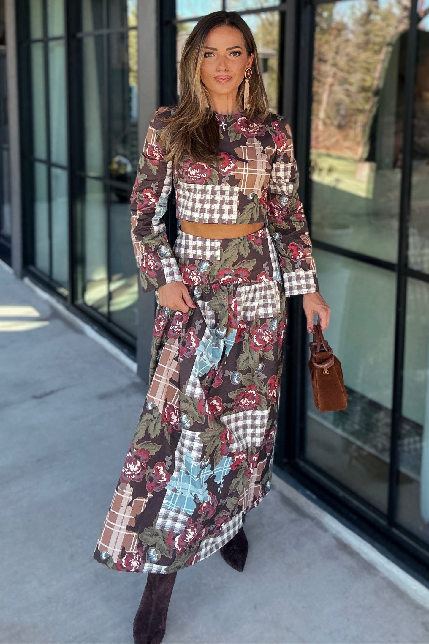 Colby Harvest Patchwork Top