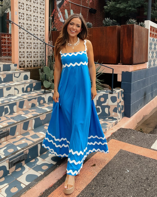Tulum Tidal Wave Maxi Dress