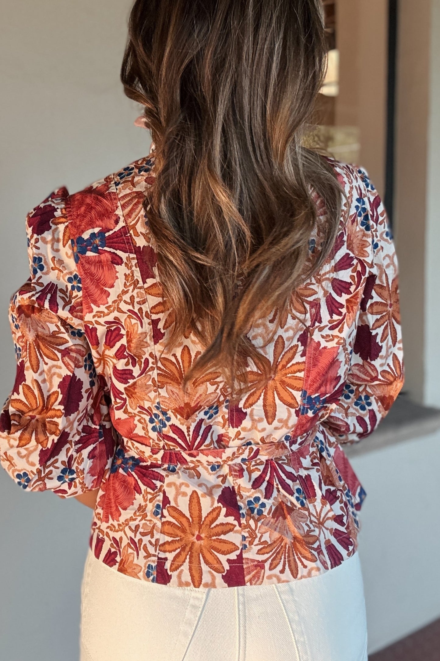 Kaia Fall Printed Top