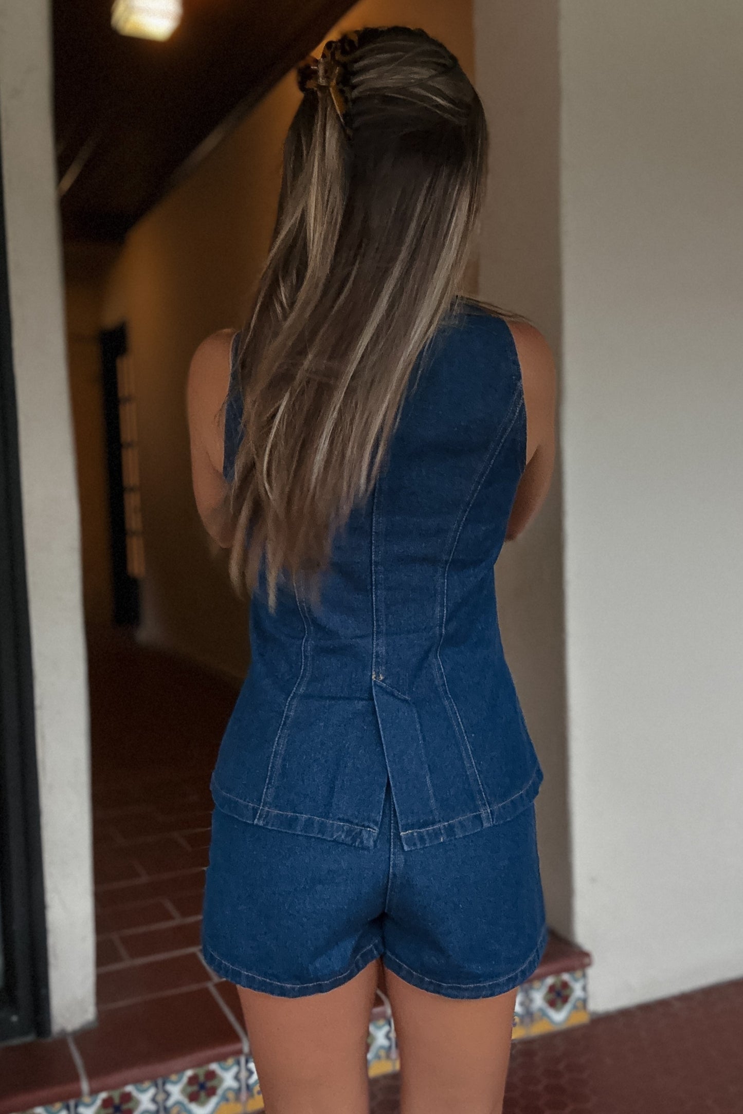 The Dakota Denim Vest