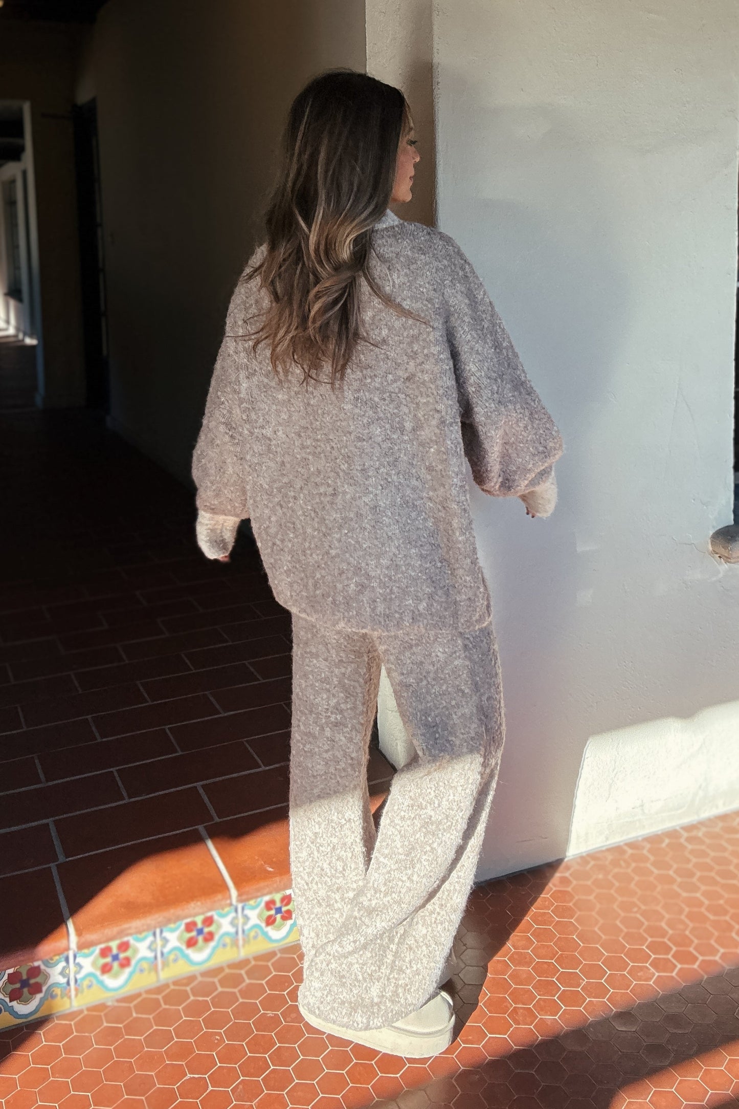 Harlow Oversized Sweater Pant Set