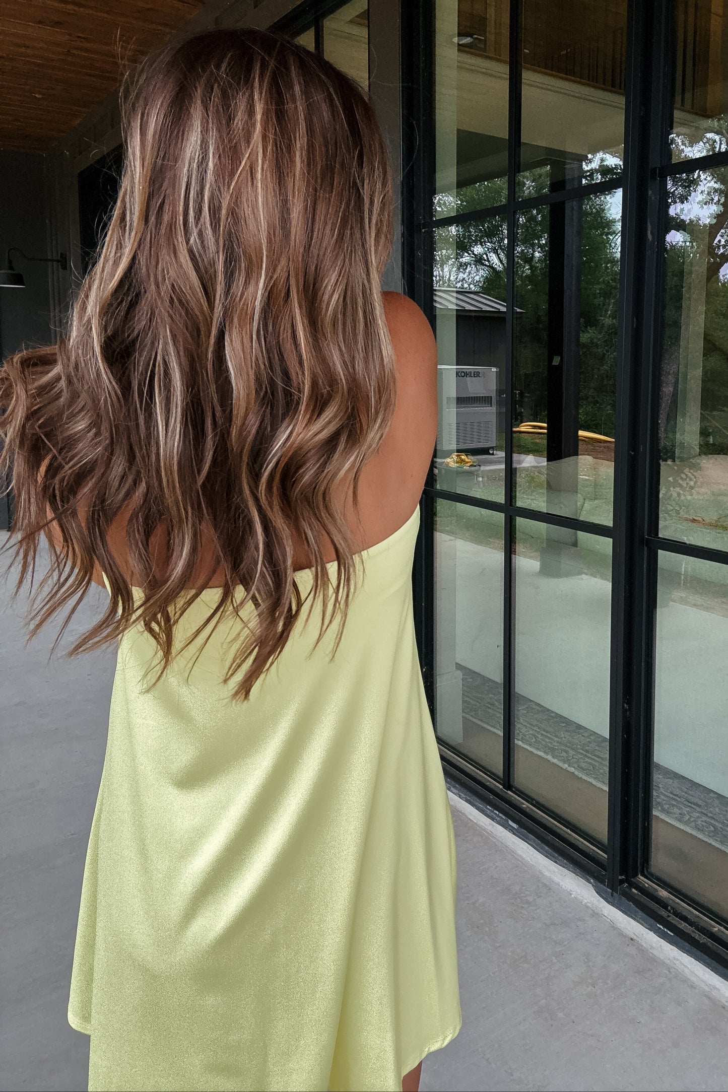 Soleil Hibiscus Strapless Mini Dress