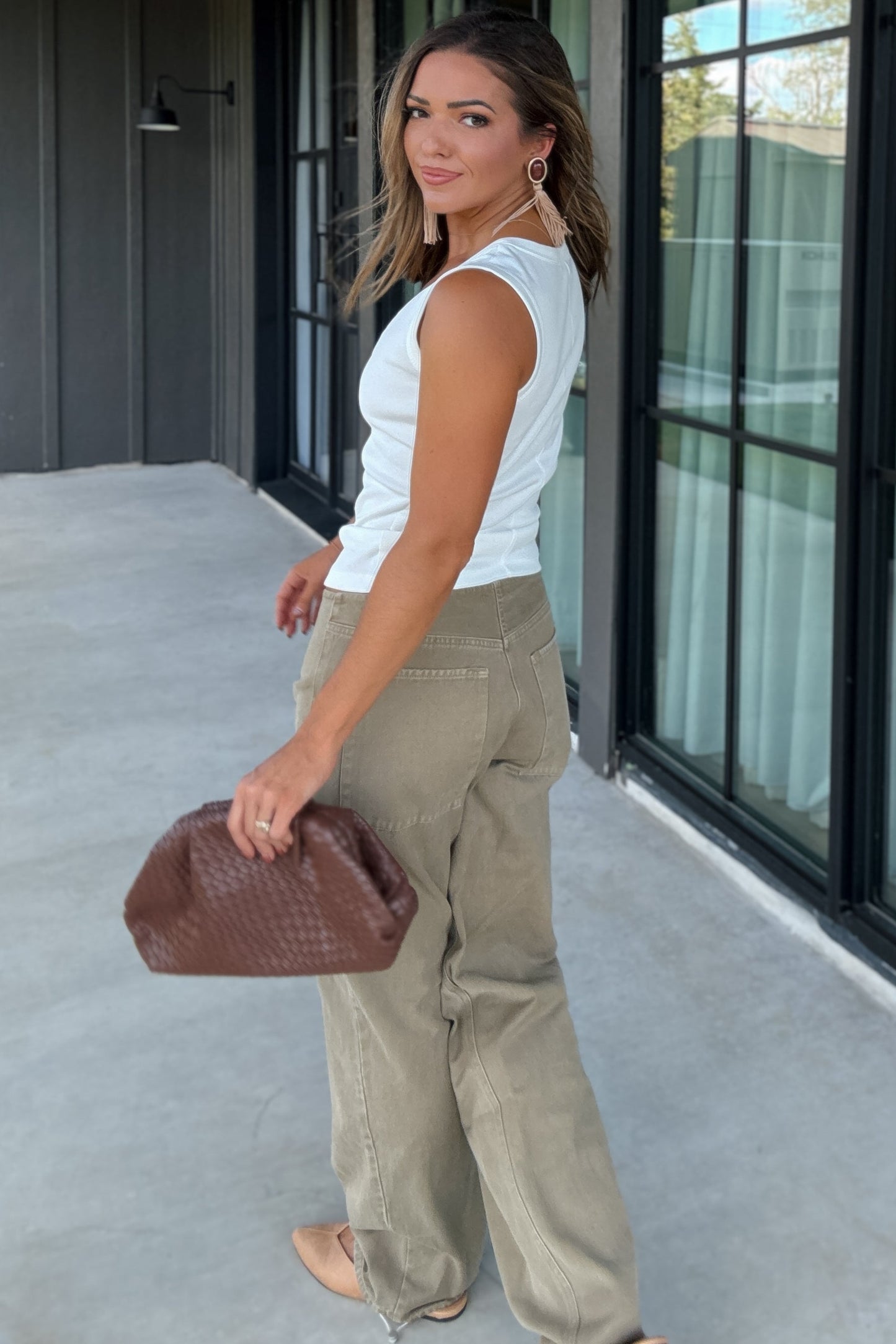 Knox Seamless Denim | Olive