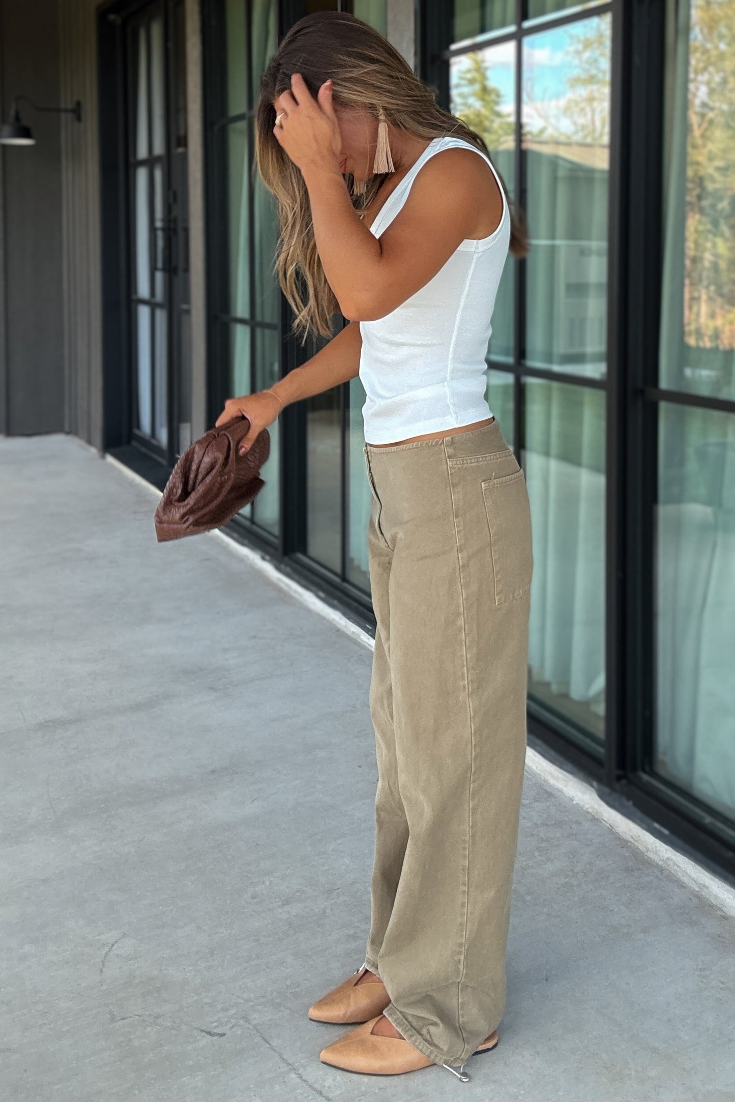 Knox Seamless Denim | Olive