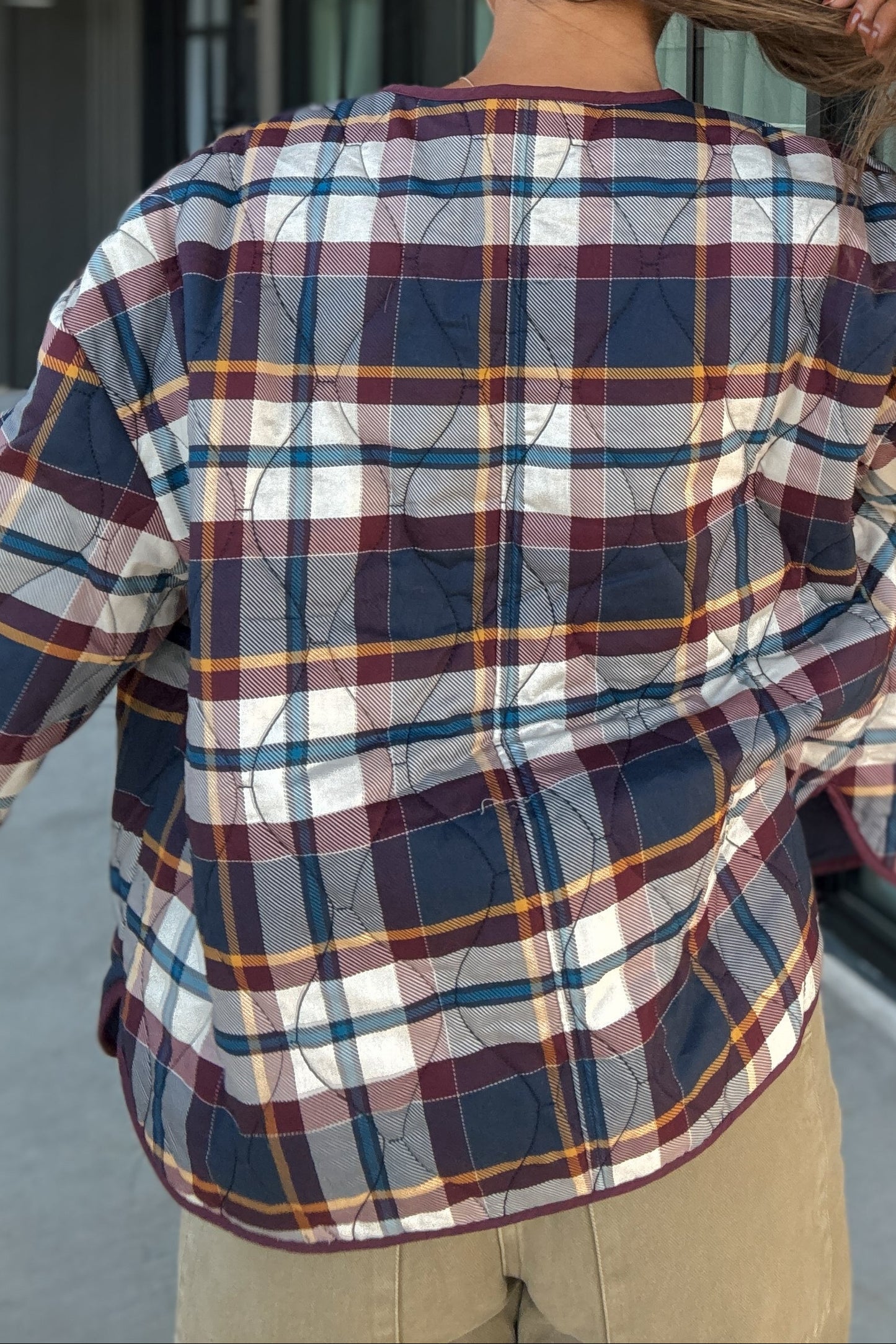 Maxwell Plaid Jacket