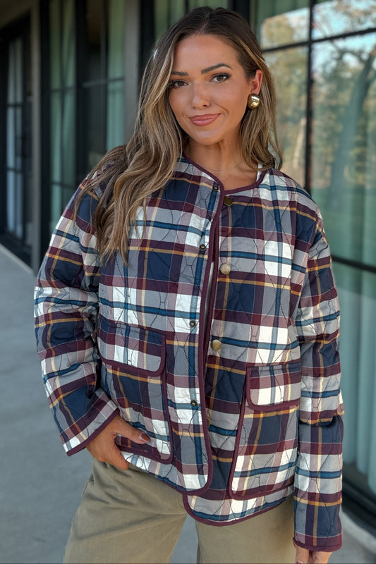 Maxwell Plaid Jacket