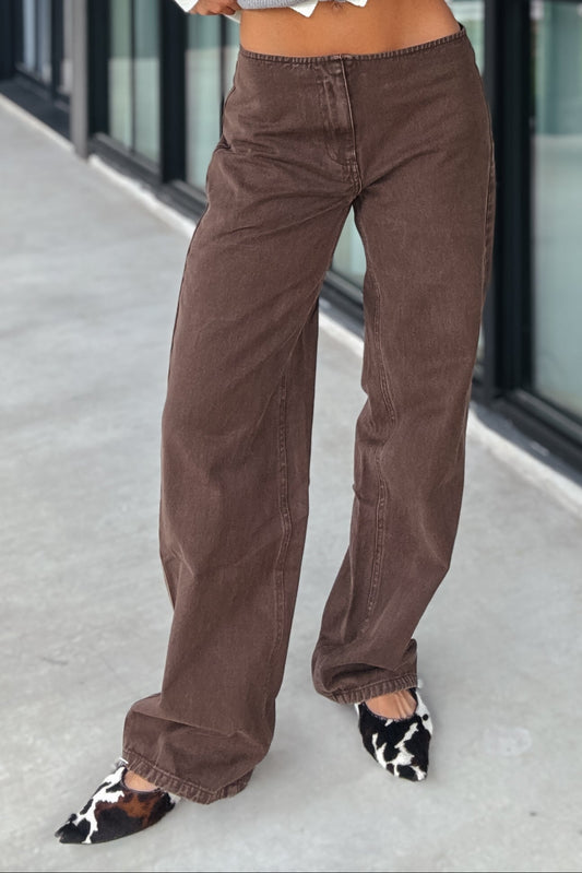 Knox Seamless Denim | Brown