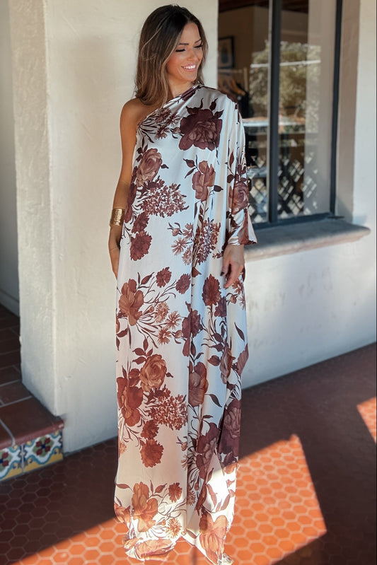 Georgia One-Shoulder Maxi Dress