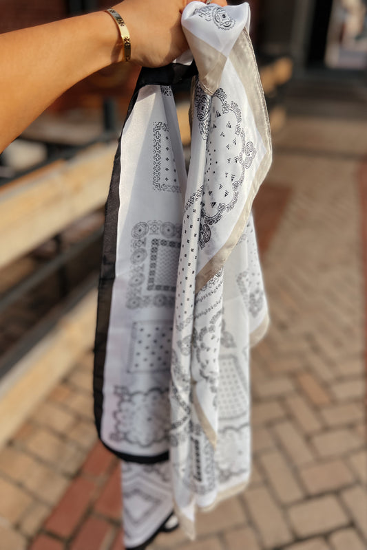 All My Ex's Live in Texas Satin Bandana