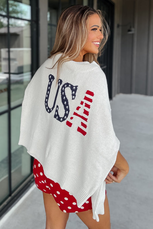 USA Cream Sweater