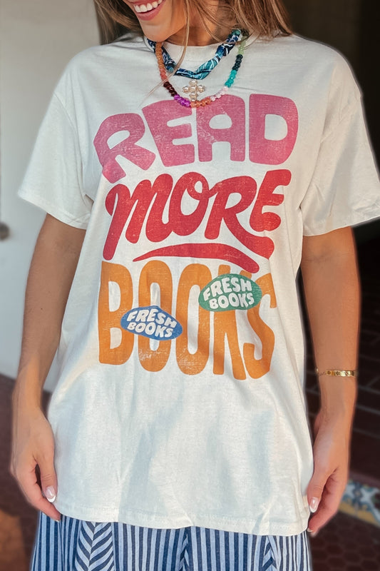 Zoey "Read More Books" Graphic Tee