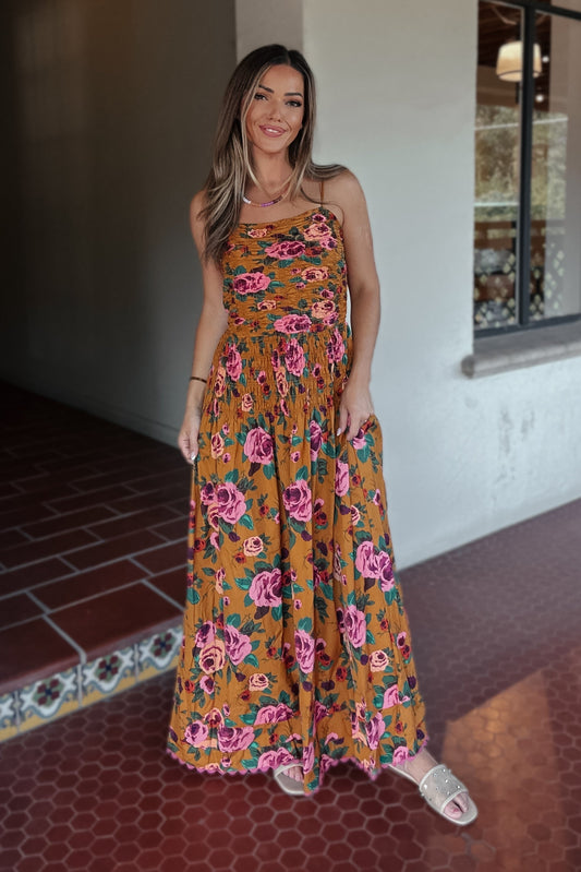 Marlowe Floral Boho Maxi Dress