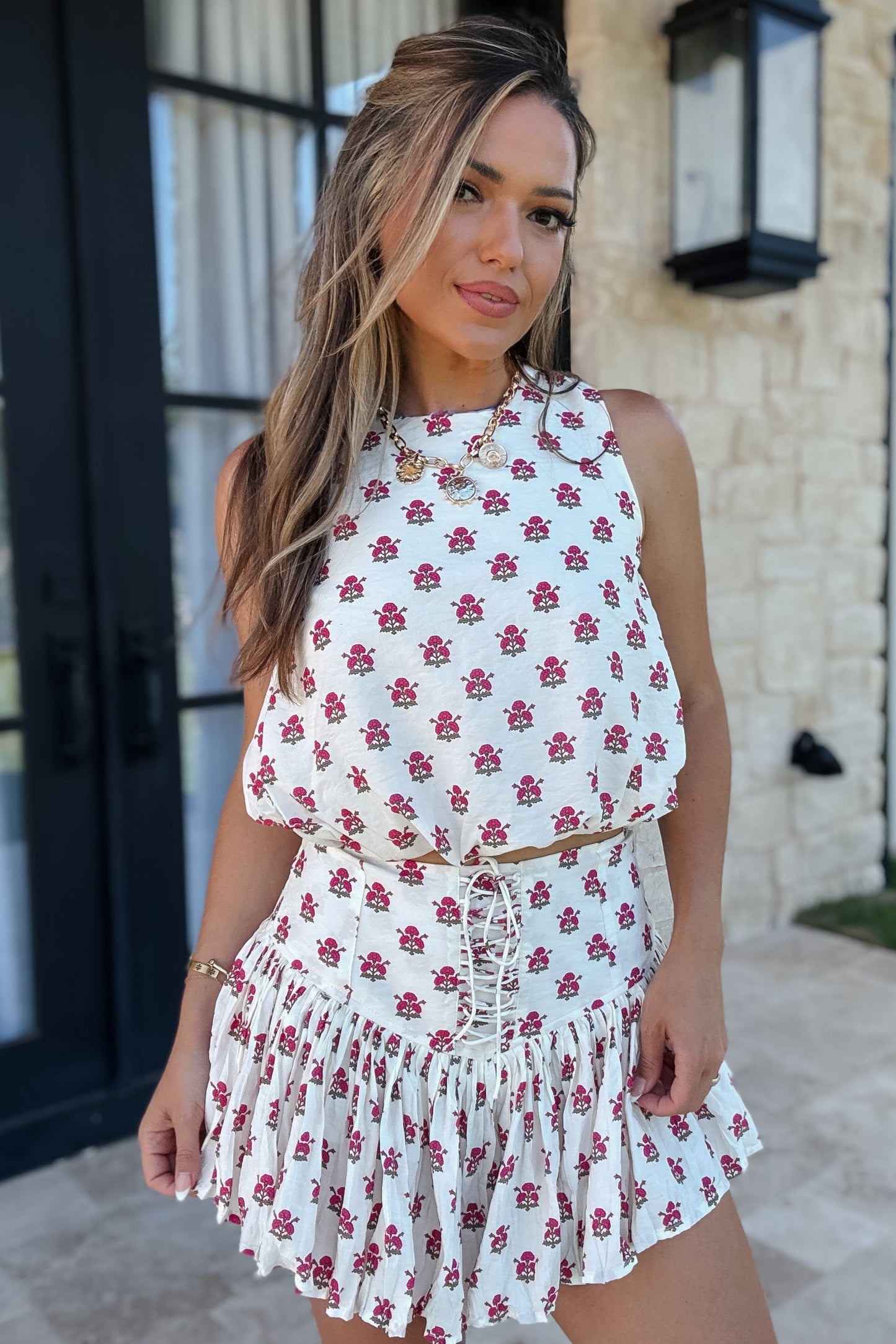 Mia Printed Top