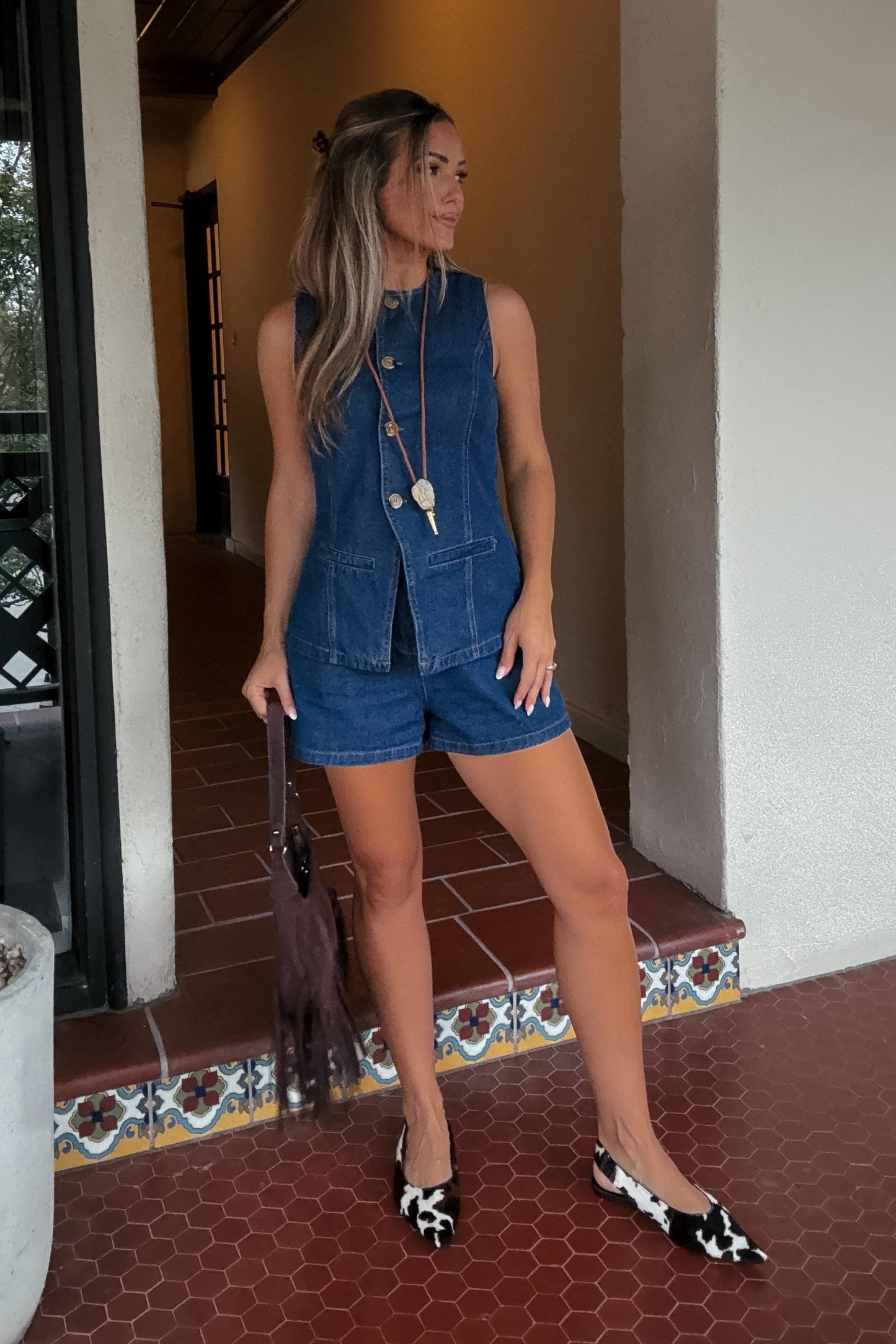 The Dakota Denim Vest