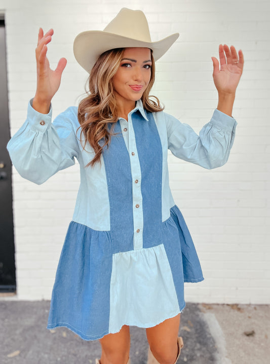 Darling in Denim Dress